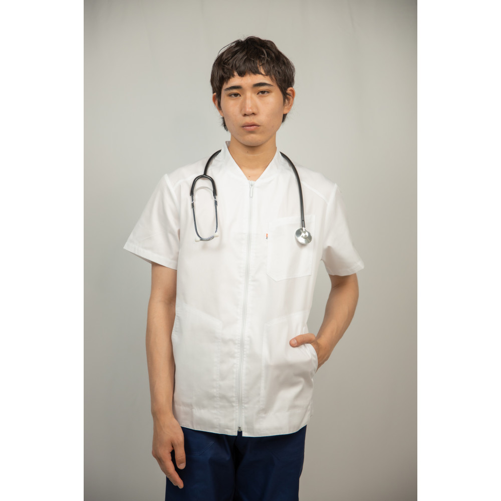 Медкостюм Бристоль белый (Украина)